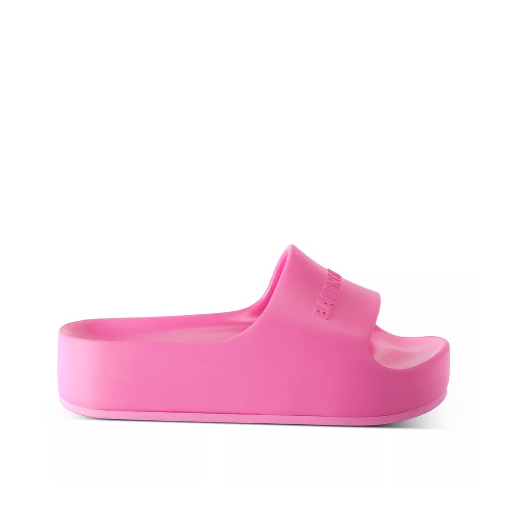 Platform Balenciaga slides